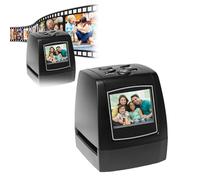 Old Film Scanner, Film Slide Scanner, 2.36-Inch LCD Screen, Converts Negatives Film, Photo, Business Card to Digital Images