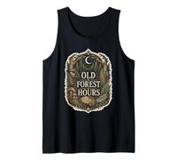 Old Forest Hours Bosque helechos Setas Camiseta sin Mangas
