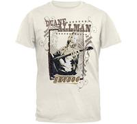 Old Glory - Camiseta - Hombre de Color Blanco de Talla Medium Allman Brothers - Uomo Skydog (Camiseta) Medium Off-Bianco