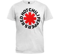 Old Glory - Camiseta - Hombre de color Blanco de talla Medium - Old Glory Uomo Red Hot Chili Peppers - Asterisk Logo (Camiseta) - Medium Bianco