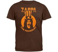 Old Glory - Camiseta - Unisex - Frank Zappa - Uomo President (Camiseta) - Large Brown