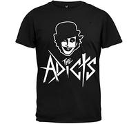 Old Glory The Adicts - Camiseta de mono para hombre Negro Negro ( L