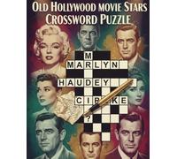 old hollywood movie stars crossword puzzle: Crossword Puzzles Celebrating Cinema's Golden Era