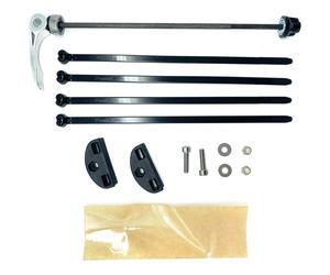 Old Man Mountain Fit Kit cierre rápido rueda trasera para bicicletas de montaña negro