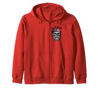 Old Man Skull Patriota USA Bandera Bandana Sudadera con Capucha