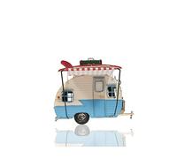 Old Modern Handicrafts Classic Camper Photo Frame and Piggy Bank - Camper with Photo Frame, Piggy Bank - Metal - 9" L x 8" W x 8" H