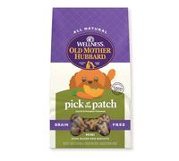 Old Mother Hubbard Pick Of The Patch Galletas horneadas sin cereales para perros, mini, bolsa de 16 onzas