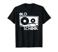 Old School - Cinta de Casete Retro de los años 80 y 90 Camiseta gráfica económica