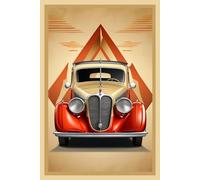 Old School Cool Notebook: Retro 30s Man Cover Journal for Writers, Thinkers, and Creative Minds Who Love Nostalgia 6x9" 120 lined pages