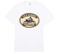Old School Grapper Lucha contra el Suelo No-Gi Dojo Comfort Colors Adult Heavyweight T-Shirt