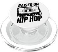 Old School Hip Hop Cassette Criado En 90s Rap Vintage PopSockets PopGrip para MagSafe