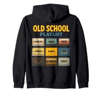 Old School Lista de reproducción Old School Cool Memories Design Sudadera con Capucha
