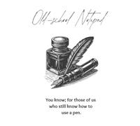 Old-school notepad: You know; for those of us that still know how to use a pen. 101 lined pages. Pocket-size 4" x 6"