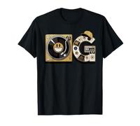 Old School OG Tshirt Hip Hop Vinyl Retro Vintage 80s 90s Camiseta