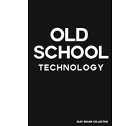 Old School Technology: A Minimalist Lined Journal for Busy Minds