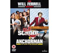 Old School - Unseen / Anchorman: The Legend of Ron Burgundy Double Pack [DVD] by Will Ferrell