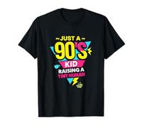 Old Schools Mamá 90s Estilo Nacido los 90 Generación De Dibujos Animados Camiseta