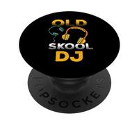 Old Skool Jockey - Disco de DJ PopSockets PopGrip Adhesivo