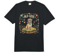Old Soul New Beginnings Mastiff Cute Rescue Dog Comfort Colors Adult Heavyweight T-Shirt