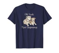 Old Souls New Beginnings Senior Rescue Dog Lover Camiseta