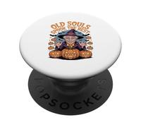 Old Souls Spook La mejor diversión de Halloween PopSockets PopGrip Adhesivo
