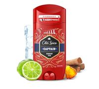 Old Spice Captain Desodorante En Barra Para Hombres 85 ml, Fresco 24 Horas, Todos Los Días Con Uso Diario, Perfume Duradero, Fragancia Excepcional, Protección Contra El Mal Olor
