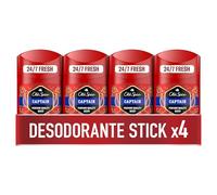 PACK X4 Old Spice Captain Desodorante en Barra para Hombres, 50 ml