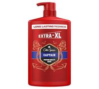 Old Spice Captain Gel de Ducha y Champú 3 en 1 para Hombre,1L