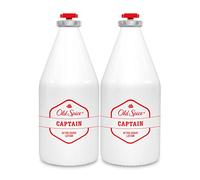 Old Spice Captain Loción Aftershave para Hombre, 2x100ml