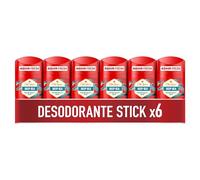 Old Spice Deep Sea Desodorante en Barra para Hombre Sin Aluminio, 6x50ml