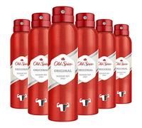Old Spice Desodorante en aerosol corporal original, 150 ml, paquete de 6