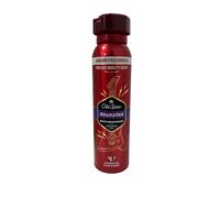 Old Spice Desodorante Rockstar 0% aluminio, 150 ml, para hombre, pack de 6
