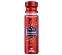 Old Spice Desodorante Rockstar 0% aluminio, 150 ml, para hombre, pack de 6