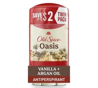 Old Spice Desodorante y antitranspirante para hombres, protección contra el sudor y el mal olor, invisible Vanilla Oasis, 2.6 onzas, paquete de 2