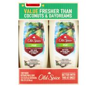 Old Spice Fresher Collection Body Wash Fiji de 16 onzas (paquete de 2)
