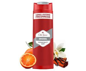 Old Spice Oasis 3 en 1 Champú multiusos para cabello, cara y cuerpo, 400 ml, frescor de larga duración, fragancia de calidad de perfume, limpieza profunda