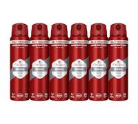 Old Spice Original Desodorante Spray para Hombre Sin Aluminio, 6x150ml