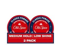 Old Spice Pomada de peinado para hombres, fijación media, sin brillo, 2.22 onzas líquidas cada una, paquete doble