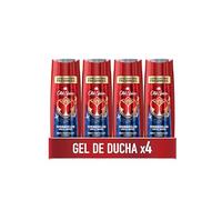 Old Spice Tomorrowland Gel de Ducha y Champú 3 en 1 para Hombre, 4x400ml | Edición Especial Tomorrowland, Frescura Duradera, Fragancia Intensa, Limpieza Profunda