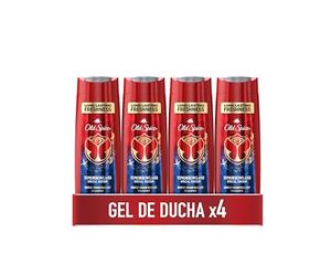Old Spice Tomorrowland Gel de Ducha y Champú 3 en 1 para Hombre, 4x400ml | Edición Especial Tomorrowland, Frescura Duradera, Fragancia Intensa, Limpieza Profunda