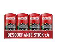 Old Spice Wolfthorn Desodorante En Barra Para Hombres 4x50 ml, Fresco 24 Horas, Todos Los Días Con Uso Diario, Perfume Duradero, Fragancia Excepcional, Protección Contra El Mal Olor