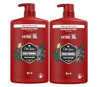 Old Spice Wolfthorn Gel De Ducha Y Champú Para Hombres 2x1000ml, Gel Para Cara, Cuerpo Y Pelo 3 En 1 Multiusos, Frescura Duradera, Fragancia Excepcional, Limpieza Profunda