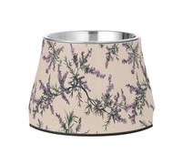 Old Style Hemlock - Cuencos de alimentación para perros, antideslizantes, de acero inoxidable, de metal, para amar la alimentación cómoda de las mascotas