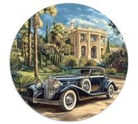 Old Style Sedan 1000 Piece Jigsaw Puzzle For Adults Challenging Game Stress Relief Puzzle Exercise The Memory of The Brain for Men, Women, Elders, Seniors 1000pcs (67.5x67.5cm)