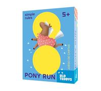 Old Teddys SR49639 - Pony Run, Juego de Cartas cooperativo con Reglas Simples. Más 5 años