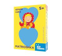 Old Teddys SR49643 - Matrioshka, Juego de Cartas de reacción y motricidad con Reglas Simples. Más 5 años