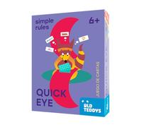 Old Teddys SR49644 - Quick Eye, Juego de Cartas de imaginación y Vocabulario con Reglas Simples. Más 6 años