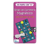 Old Teddys/The Purple Cow 6116 - TO GO - Bingo de Carretera, Juego magnético de Viaje. Más 4 años