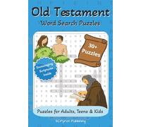 Old Testament Word Search Puzzles: Word Search Puzzles with Encouraging Scripture Verses Inside from the Old Testament, Great for Bible Study, ... ... Gift for Vacations & Sunday School