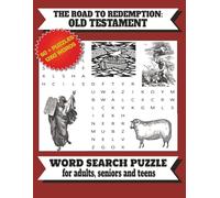 Old Testament Word Search: Word Search With Easy To Read Print About the Bible, Old Testament, Origin of Humanity and More | 8.5x11 inches, 140 pages ... for Vacations, Holidays and Bible Study Times